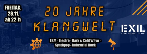 Banner: 20 Jahre KLANGWELT