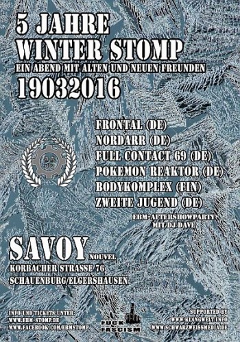 Flyer - 5 Jahre EBM Winter Stomp