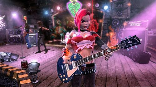 Screenshot des Computerspiels Guitar Hero III: Legends of Rock