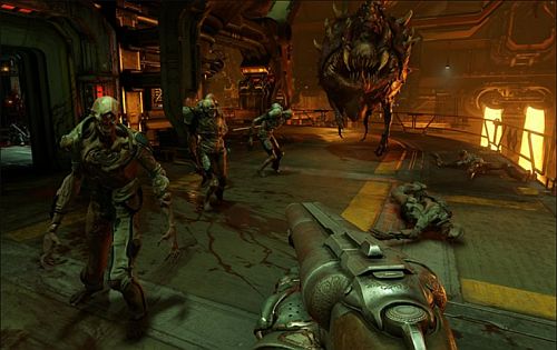 Screenshot des Computerspiels Doom 
