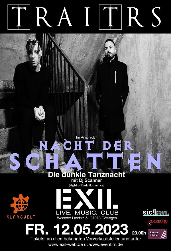 Flyer: TRAITRS im EXIL Göttingen