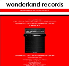 Wonderland Records Screenshot