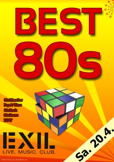 Flyer: 80er Jahre Party