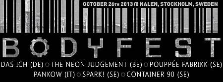 Bodyfest 2013 - EBM-Festival in Schweden