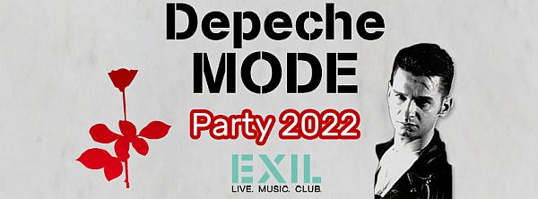 Banner: Rückkehr der Depeche Mode Party 2022