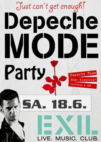 Flyer: Depeche Mode Party 2022