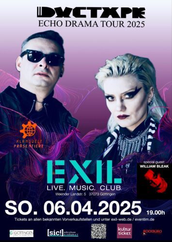 Plakat: Ductape live im EXIL Göttingen