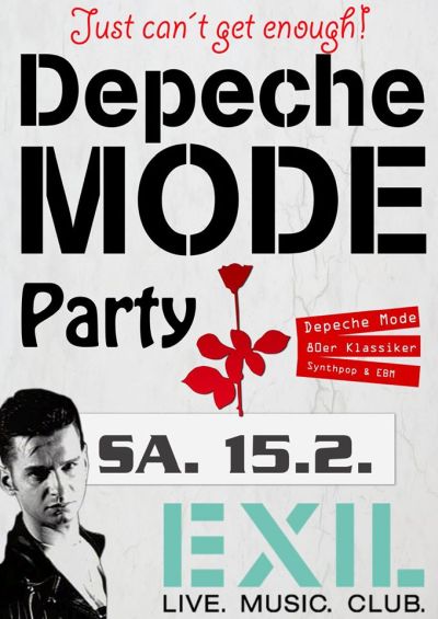 Flyer: Depeche Mode Party Göttingen am 15.02.2020 ab 22h