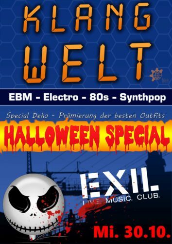 Flyer: HALLOWEEN_KLANGWELT 2024