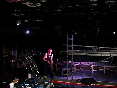 Work in progress - die Renovierung läuft mit Eifer und Aufwand