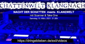 Schattenwelt Klangnacht Flyer