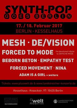 Synthpop goes Berlin - Flyer