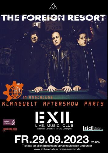 Flyer: The Foreign Resort live im EXIL Göttingen
