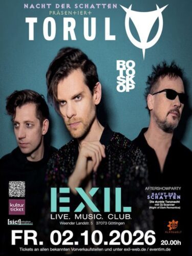 Flyer:_Torul live in Göttingen