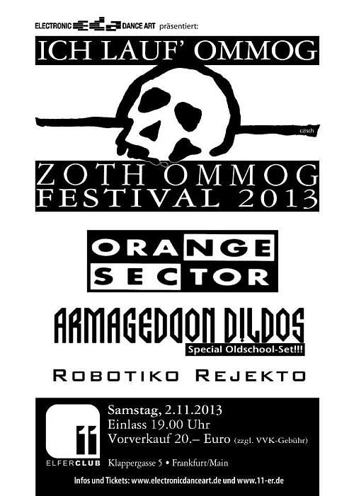 Zoth Ommog Festival 2013 in Frankfurt