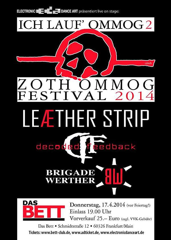 Zoth Ommog festival 2014 - EBM in Frankfurt